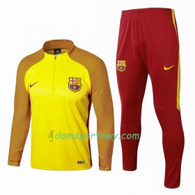 FC Barcelona Komplet Bluzy Treningowe 2017-18 Żółty Pomarańczowy